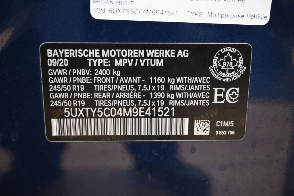 Used 2021 BMW X3 xDrive30i AWD/4WD image 39