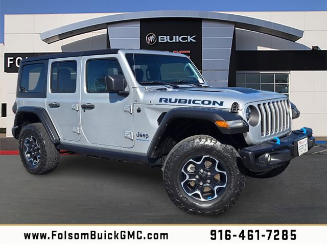 Used 2023 Jeep Wrangler Unlimited Rubicon 4xe w/ Steel Bumper Group