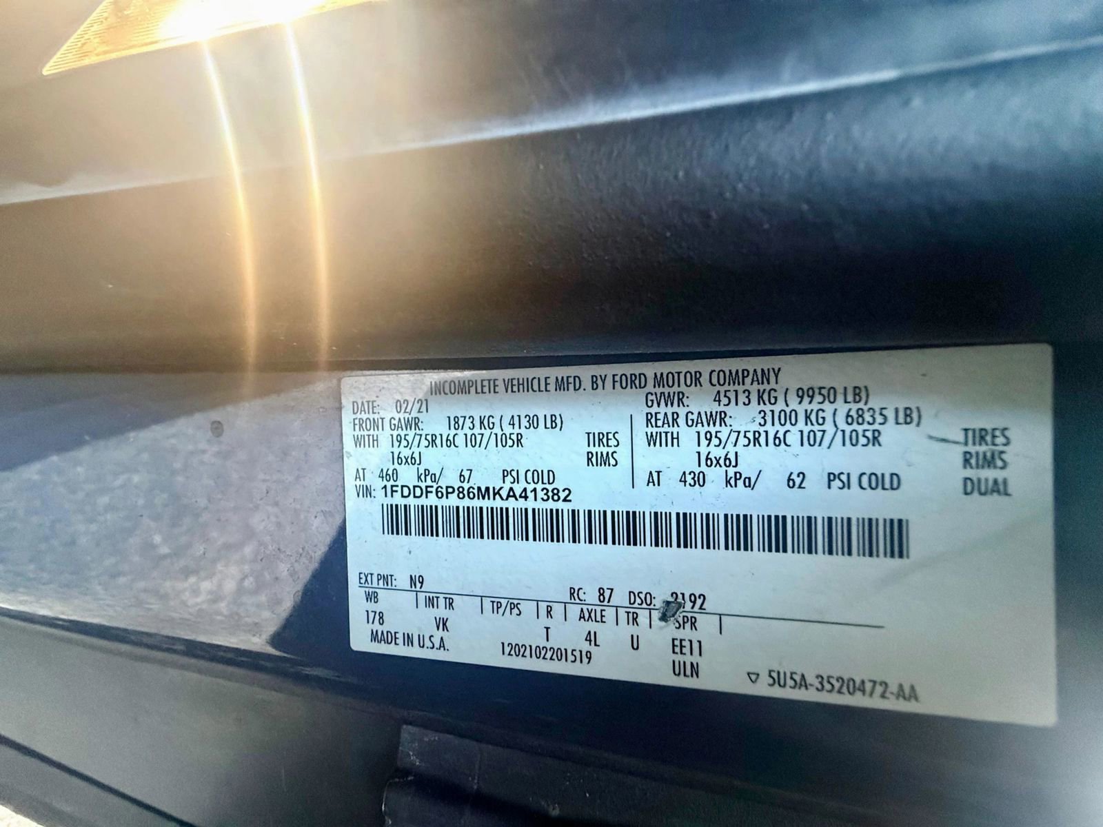 Used 2021 Ford Transit 350 DRW RWD image 20