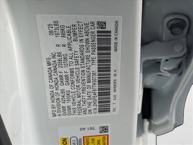 New 2026 Honda Civic Sport Touring image 16