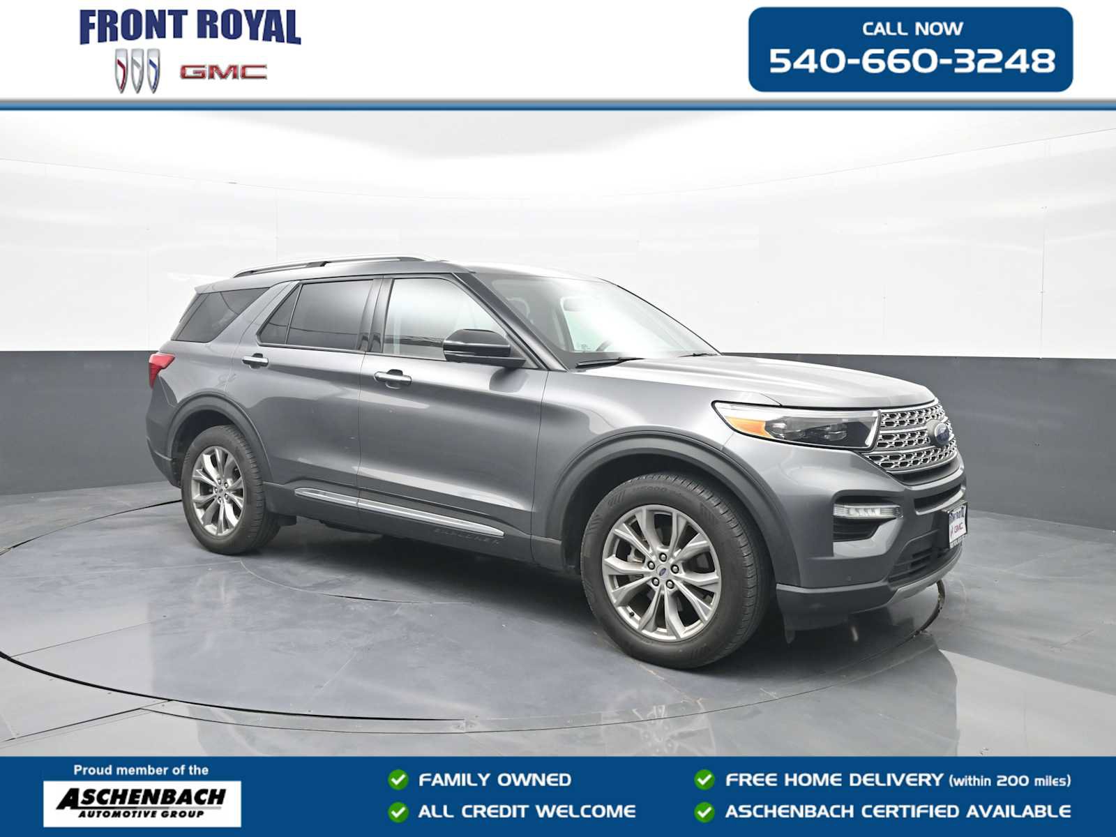 Used 2021 Ford Explorer Limited w/ Equipment Group 301A