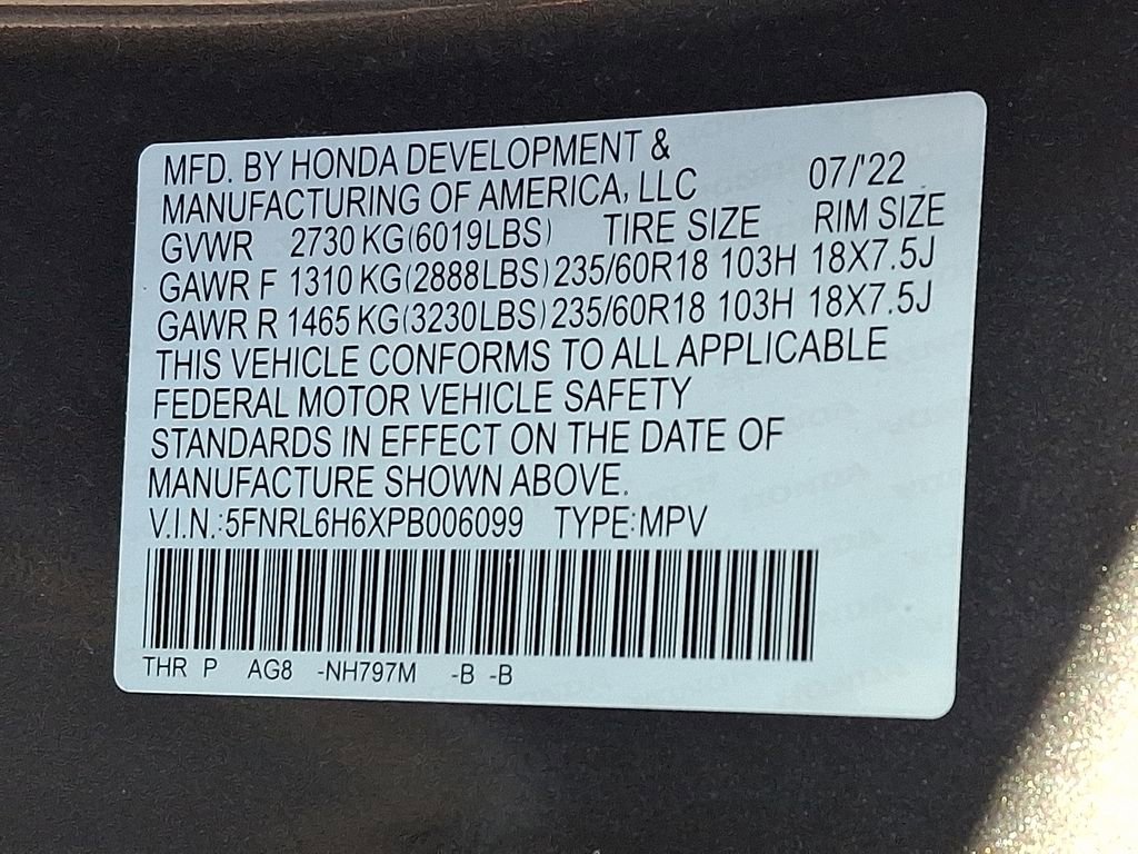 Used 2023 Honda Odyssey EX-L image 27