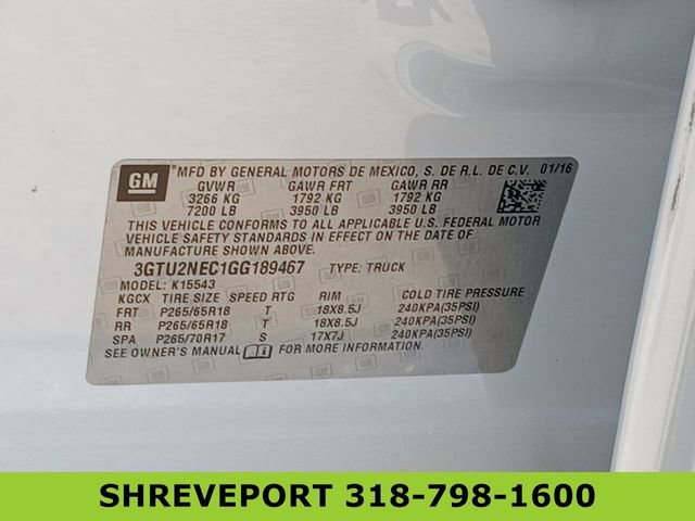 Used 2016 GMC Sierra 1500 SLT w/ SLT Preferred Package image 32