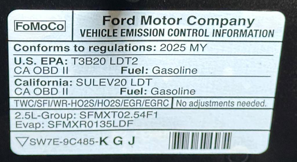 New 2025 Ford Maverick XL w/ Equipment Group 101A image 39