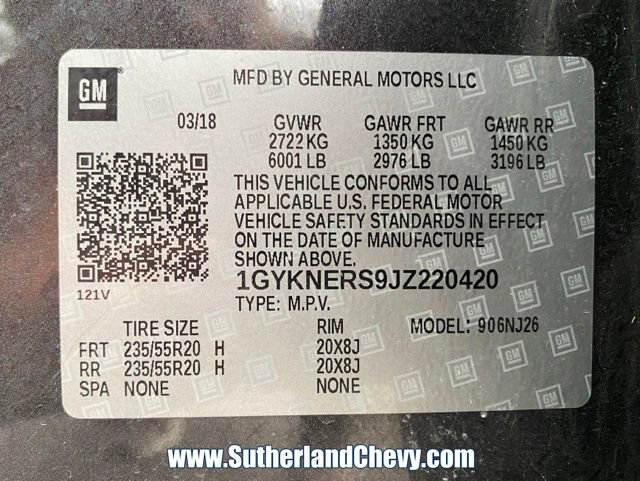 Used 2018 Cadillac XT5 Premium Luxury w/ Driver Assist Package image 48