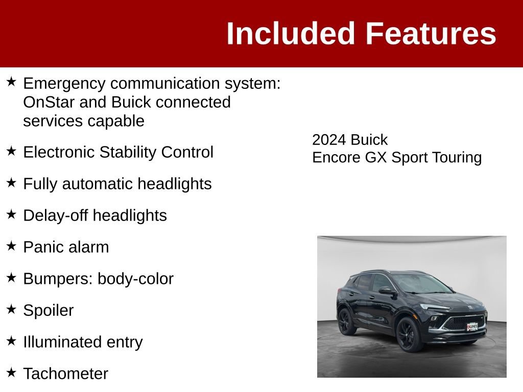 Used 2024 Buick Encore GX Sport Touring AWD/4WD image 4