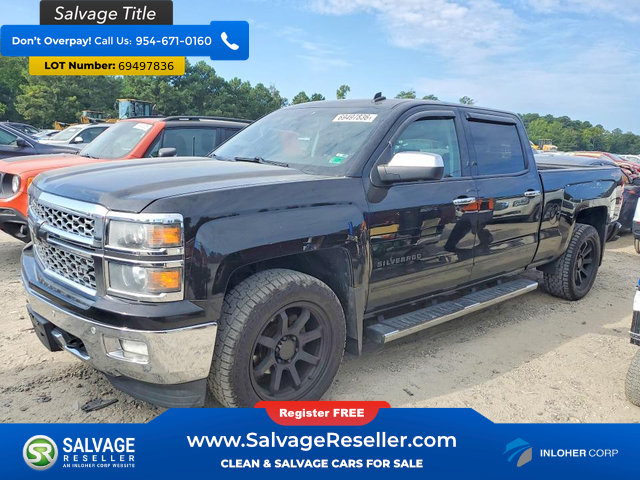 Used 2014 Chevrolet Silverado 1500 LTZ w/ LTZ Plus Package AWD/4WD image 1