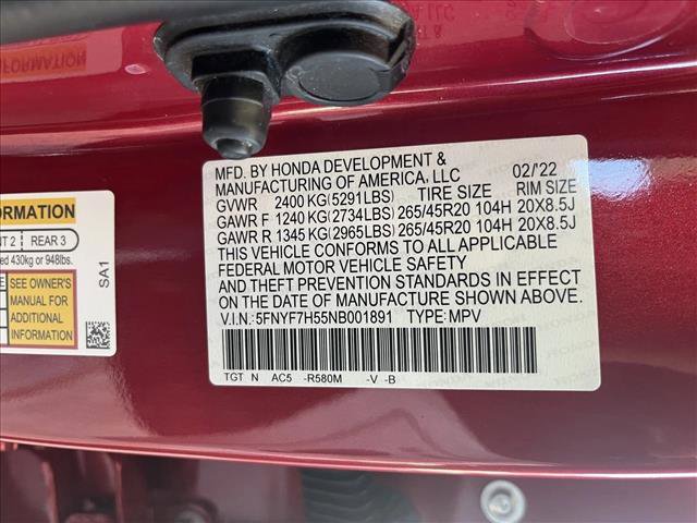 Used 2022 Honda Passport EX-L image 19