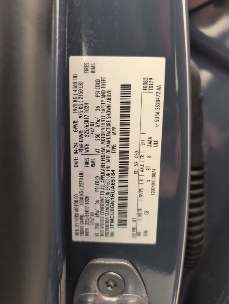 Used 2024 Ford Escape Active w/ Tech Pack #1 FWD image 41