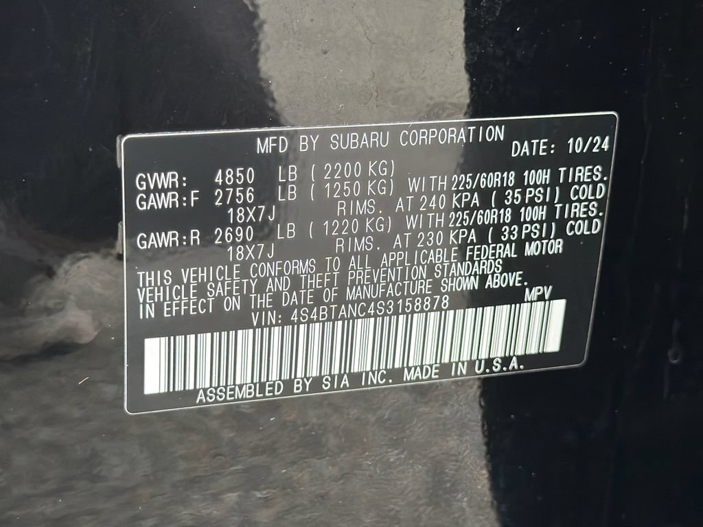 Certified 2025 Subaru Outback Limited AWD/4WD image 32