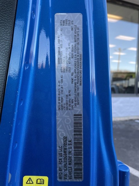 Used 2021 Jeep Wrangler Unlimited Sport image 32