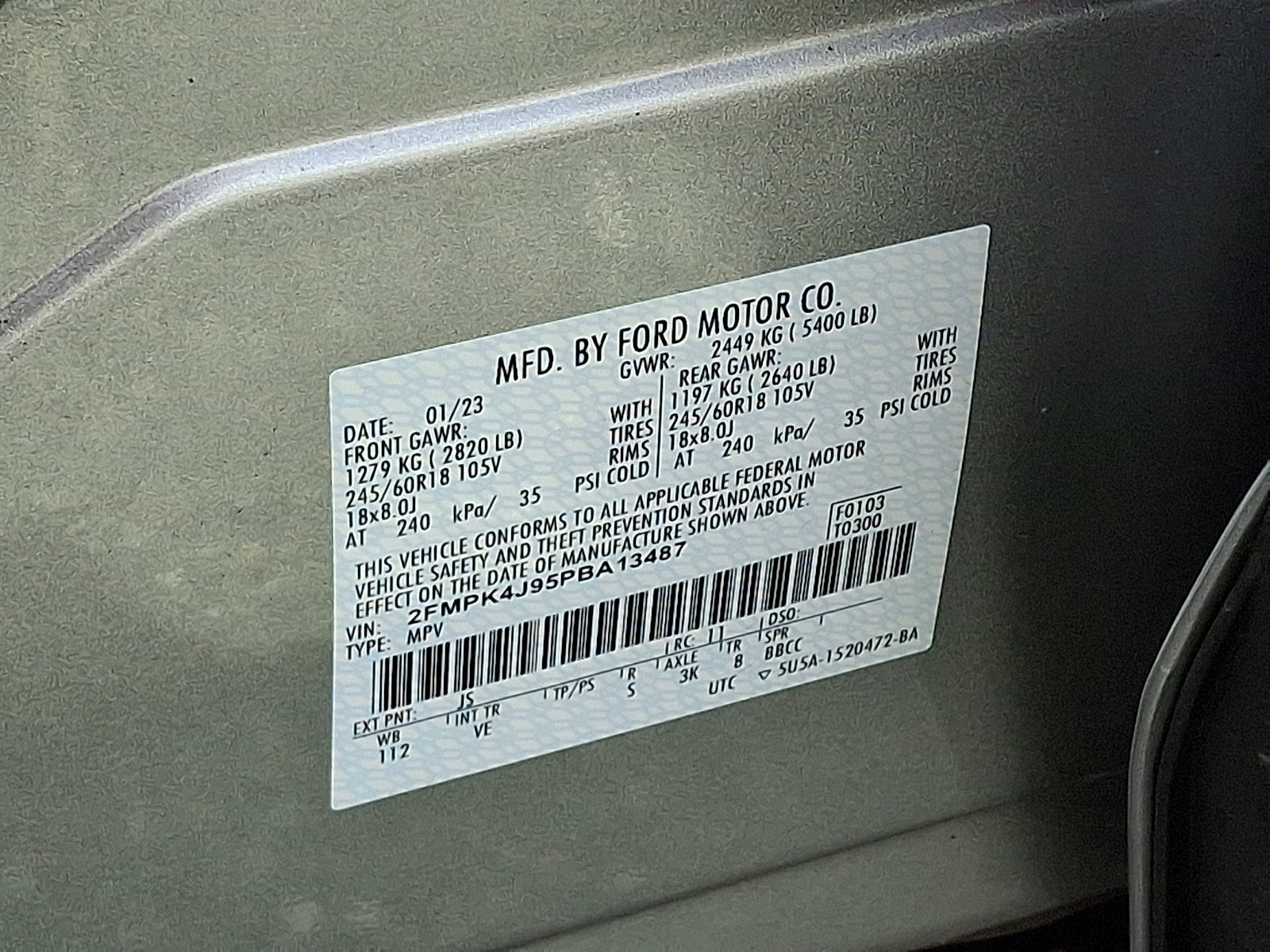 Used 2023 Ford Edge SEL w/ Convenience Package AWD/4WD image 29