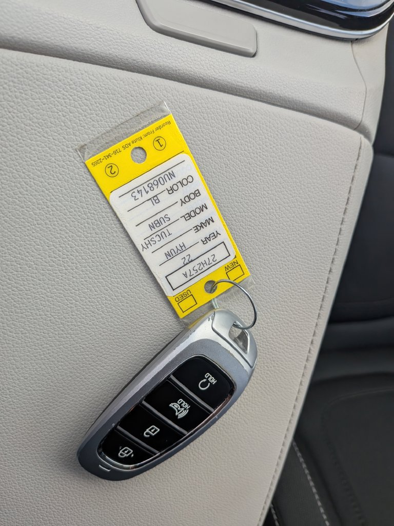 Certified 2022 Hyundai Tucson Blue AWD/4WD image 20