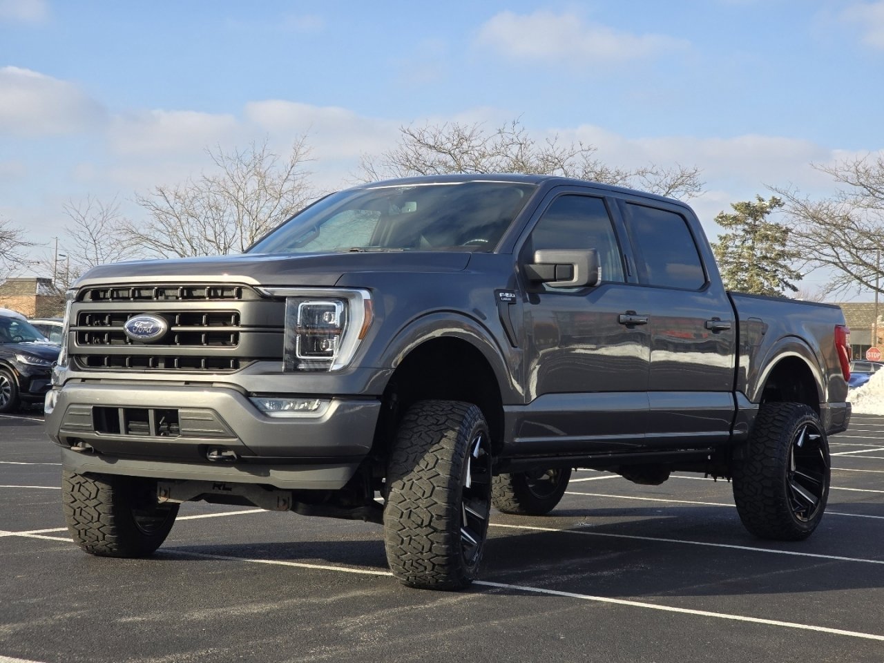 Used 2021 Ford F150 Lariat w/ Equipment Group 502A High image 17