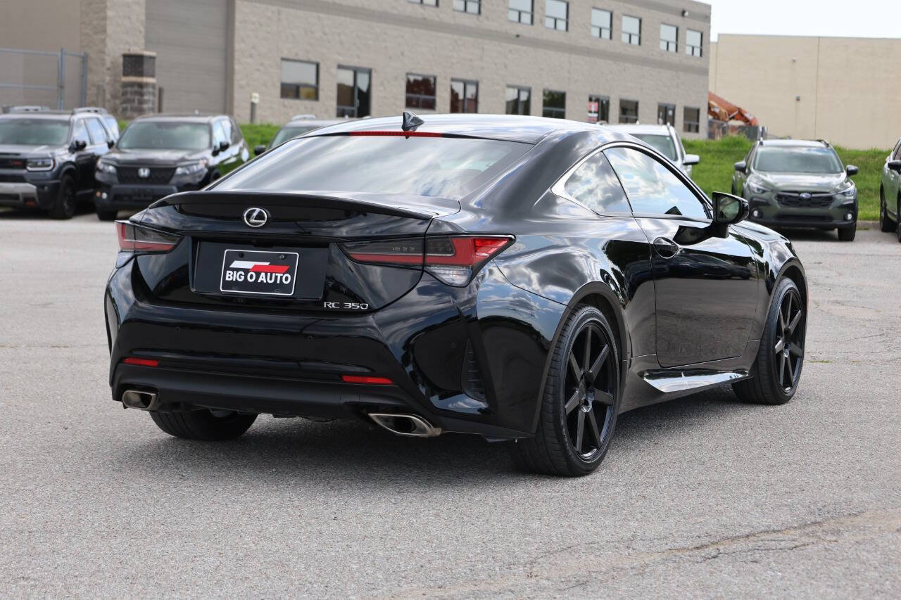 Used 2022 Lexus RC 350 w/ Premium Package RWD image 9