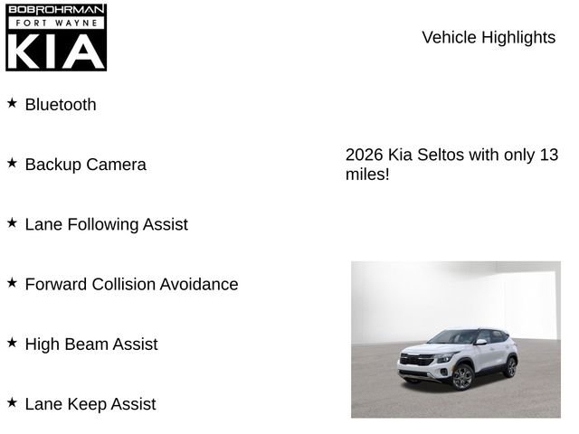New 2026 Kia Seltos LX image 7
