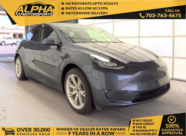 Used 2021 Tesla Model Y Long Range AWD/4WD image 1