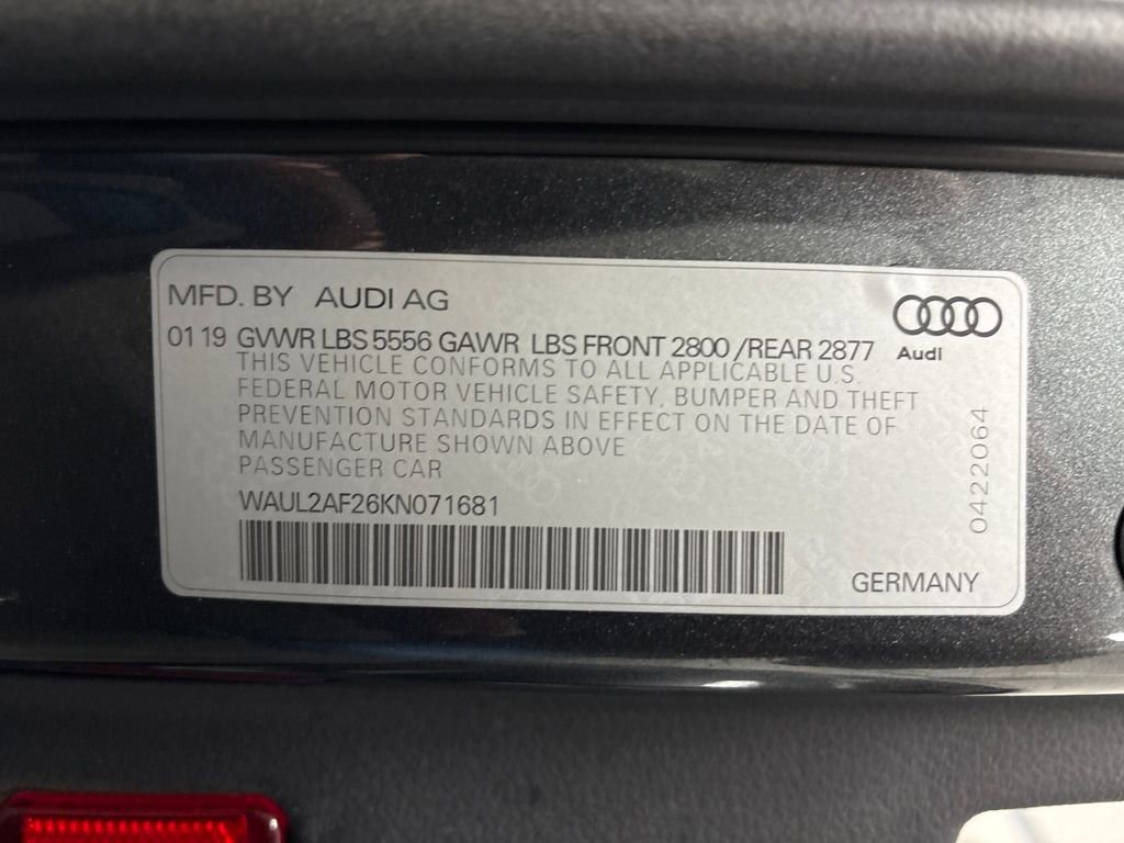 Used 2019 Audi A6 3.0T Premium Plus image 32