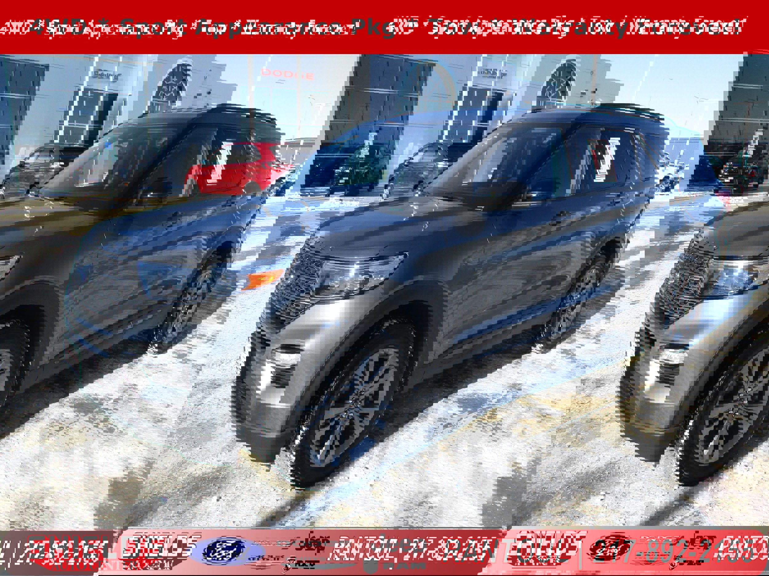 Used 2023 Ford Explorer XLT w/ Equipment Group 202A image 1