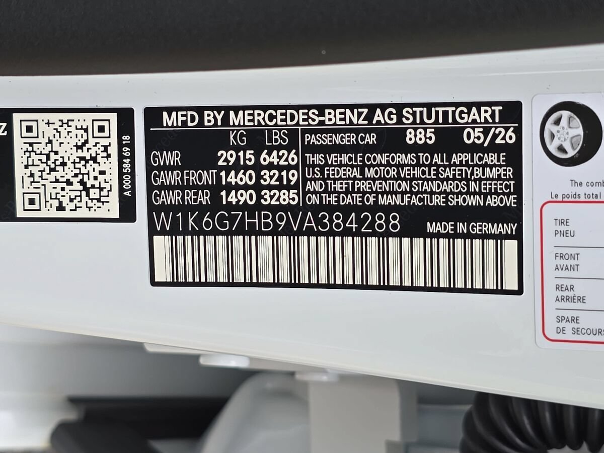 New 2027 Mercedes-Benz S 580 4MATIC Sedan image 34