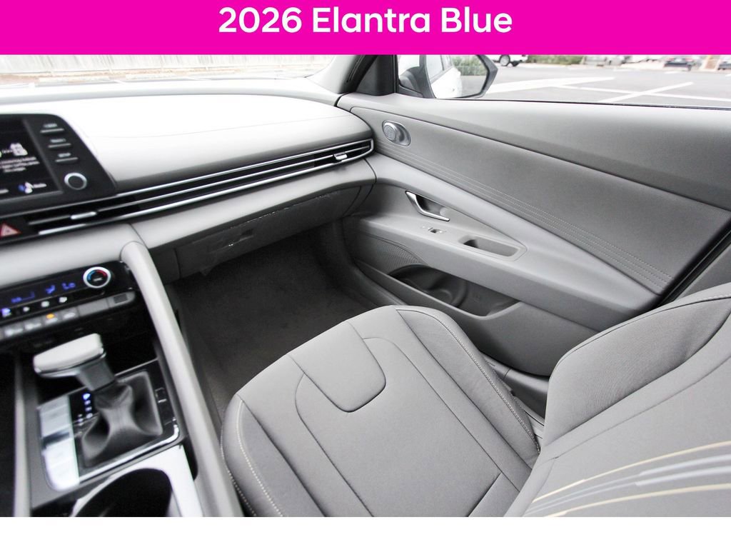 New 2026 Hyundai Elantra Blue w/ Cargo Package image 9