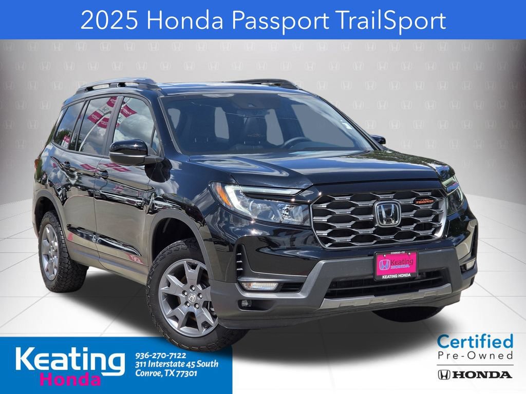 Certified 2025 Honda Passport TrailSport image 1