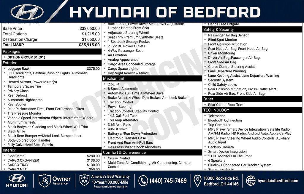 New 2026 Hyundai Tucson SEL Plus AWD/4WD image 26