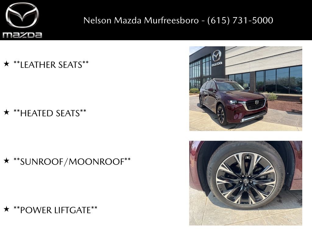 Certified 2024 MAZDA CX-90 3.3 Turbo S w/ Premium Package AWD/4WD image 32