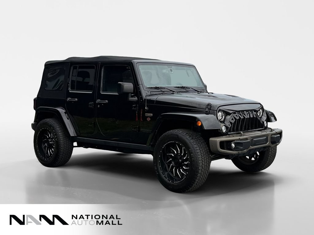 Used 2017 Jeep Wrangler Unlimited Sahara AWD/4WD image 7