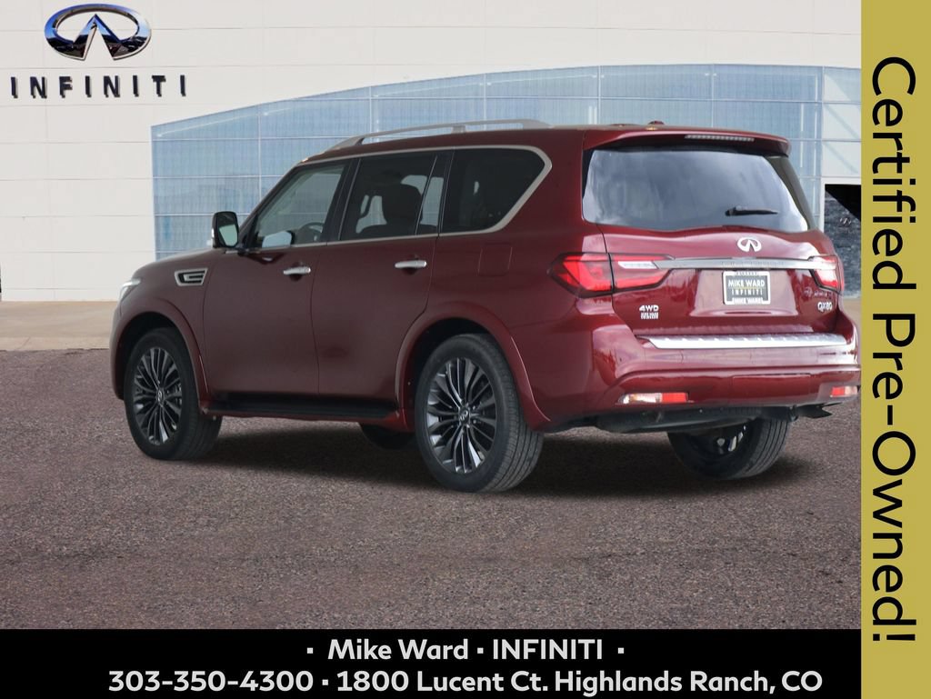 Certified 2021 INFINITI QX80 Premium Select AWD/4WD image 3