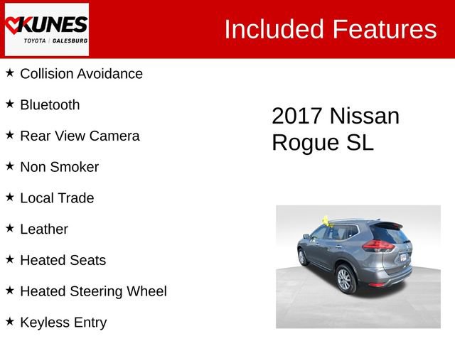 Used 2017 Nissan Rogue SL w/ SL Premium Package AWD/4WD image 2