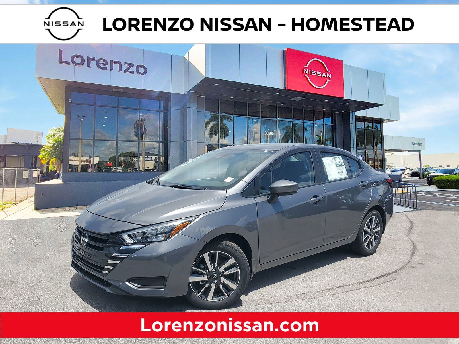 New 2025 Nissan Versa SV w/ Trunk Package