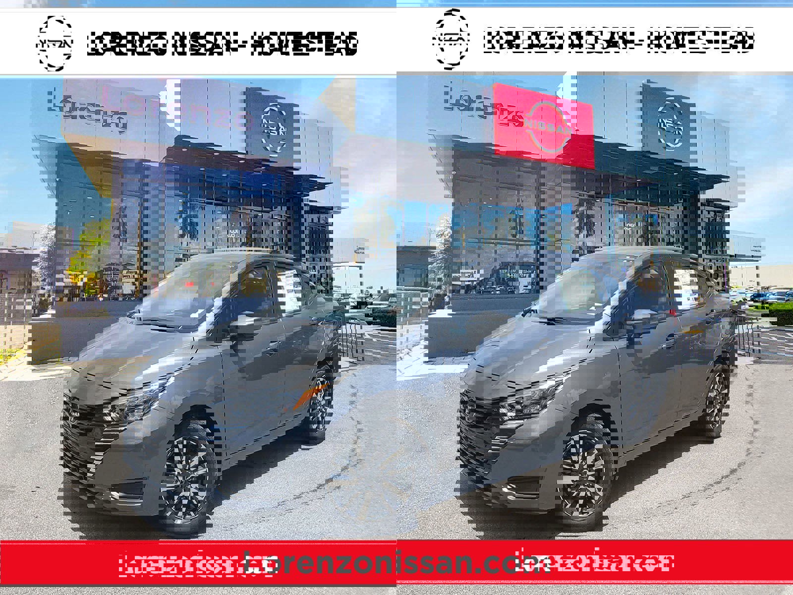 New 2025 Nissan Versa SV w/ Trunk Package image 1