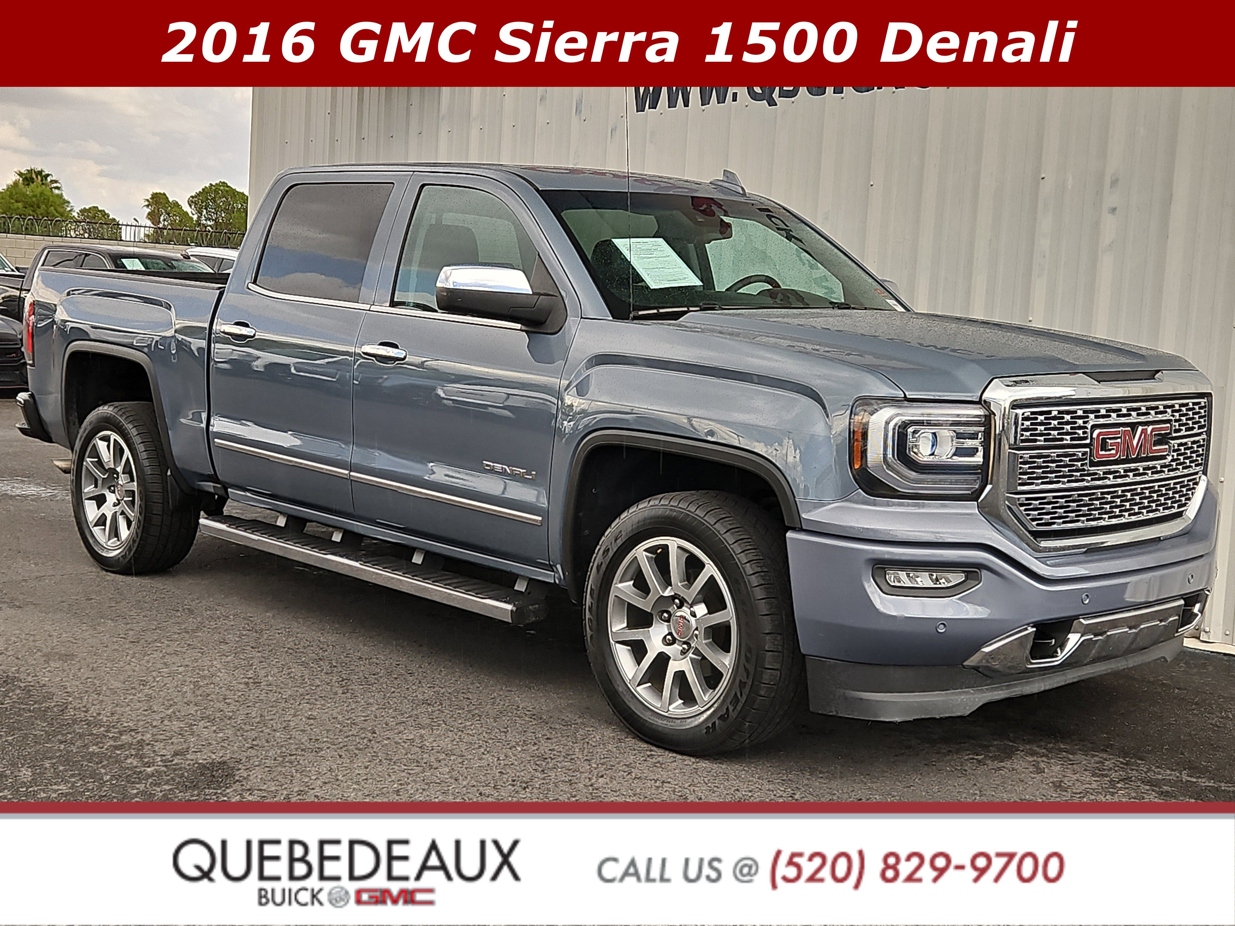 Used 2016 GMC Sierra 1500 Denali w/ Enhanced Driver Alert Package