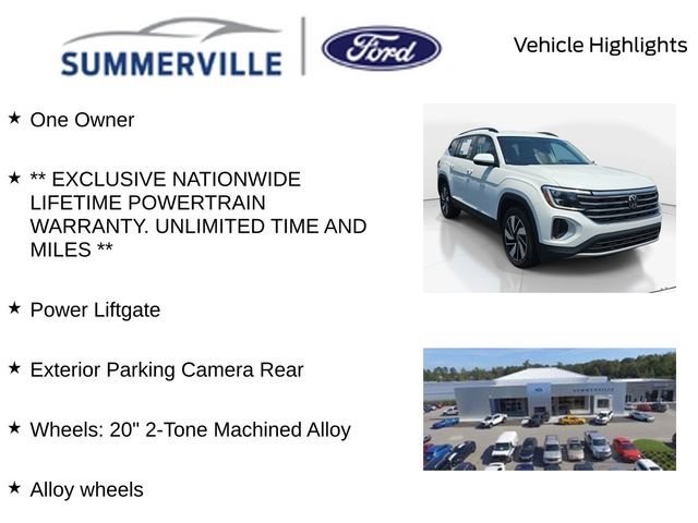 Used 2024 Volkswagen Atlas SE FWD image 2