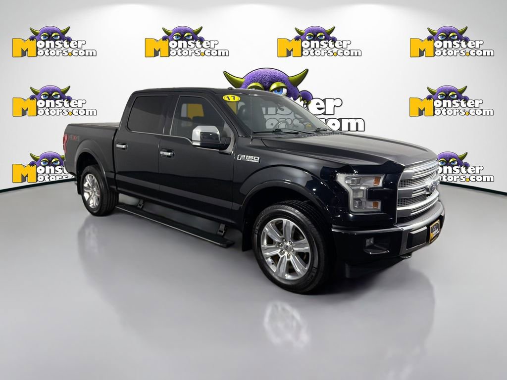 Used 2017 Ford F150 Platinum w/ Technology Package AWD/4WD image 3