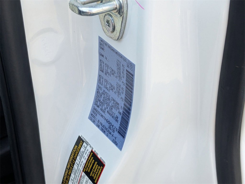 New 2026 Nissan Frontier S image 25