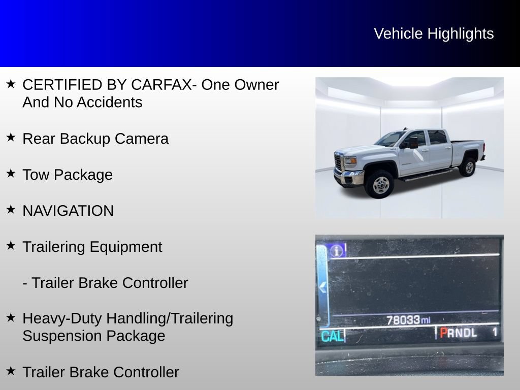 Used 2017 GMC Sierra 2500 SLE AWD/4WD image 4