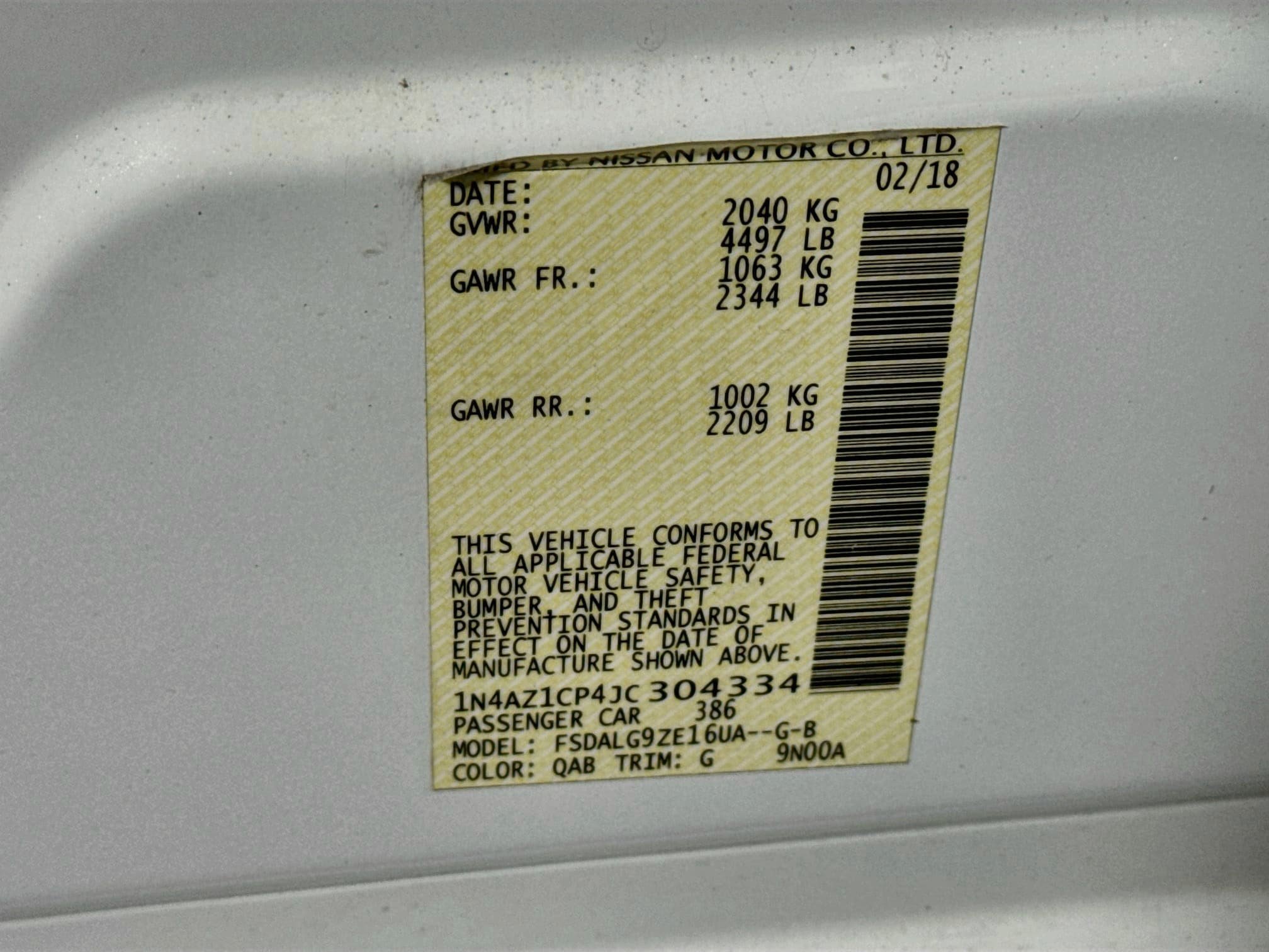 Used 2018 Nissan Leaf SL w/ SL Technology Package FWD image 28