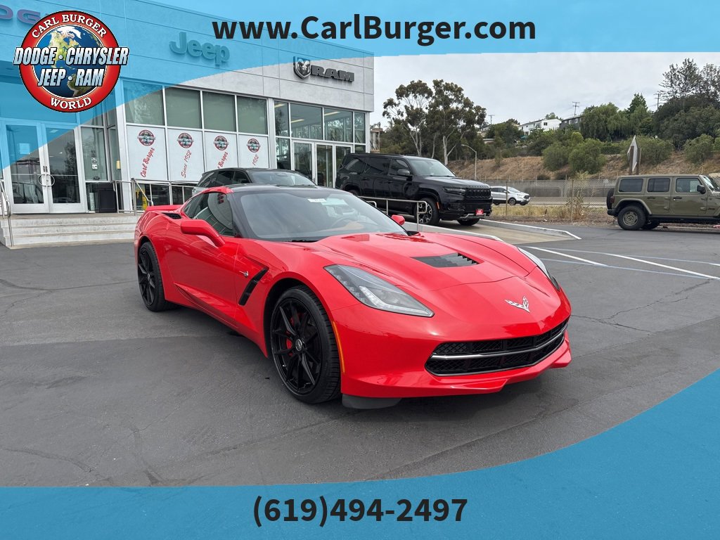 Used 2014 Chevrolet Corvette Stingray Coupe w/ 3LT Preferred Equipment Group image 1
