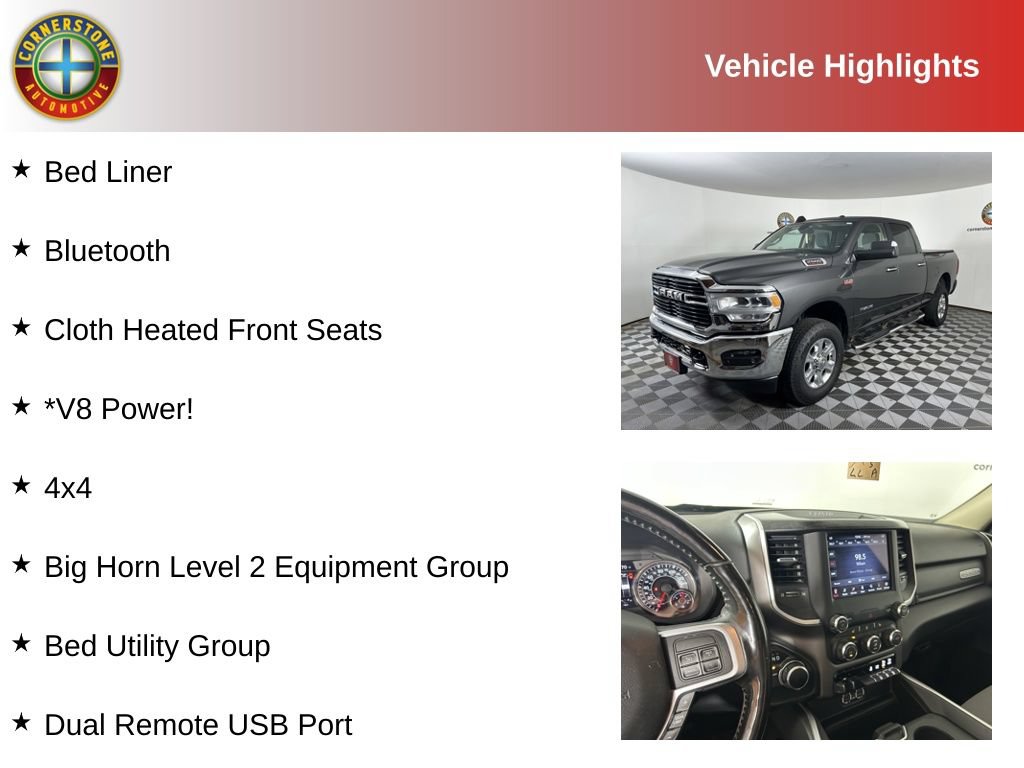 Used 2019 RAM 2500 Big Horn AWD/4WD image 2