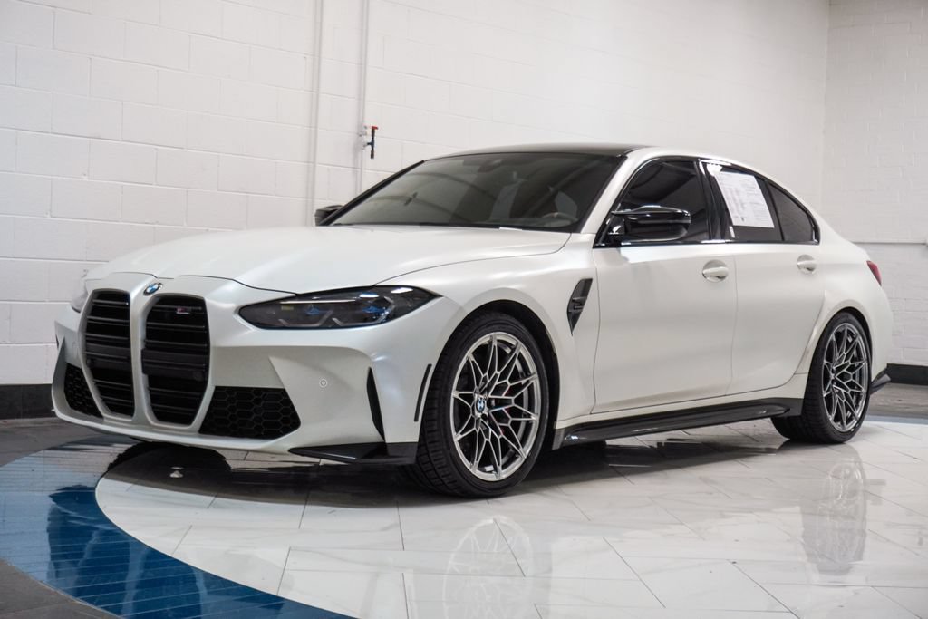 Used 2021 BMW M3 Competition w/ Executive Package RWD image 4