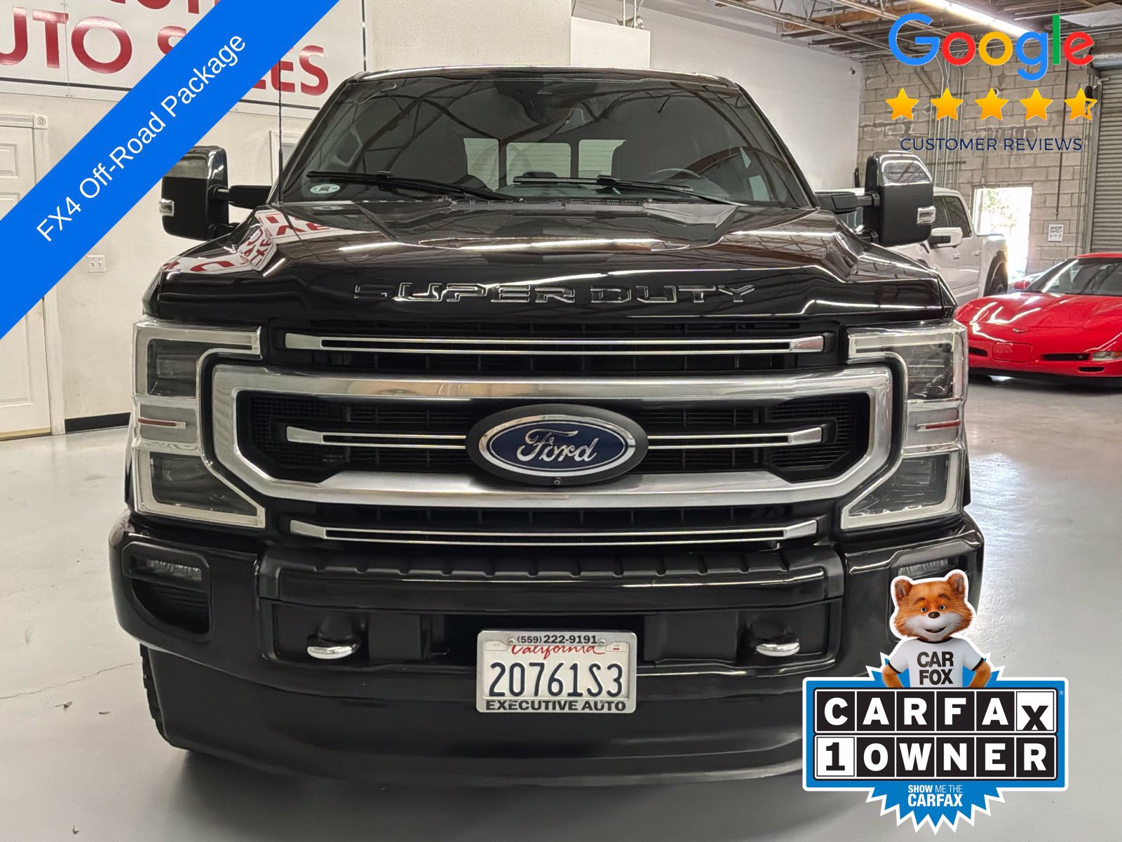 Used 2022 Ford F250 Platinum w/ FX4 Off-Road Package AWD/4WD image 2