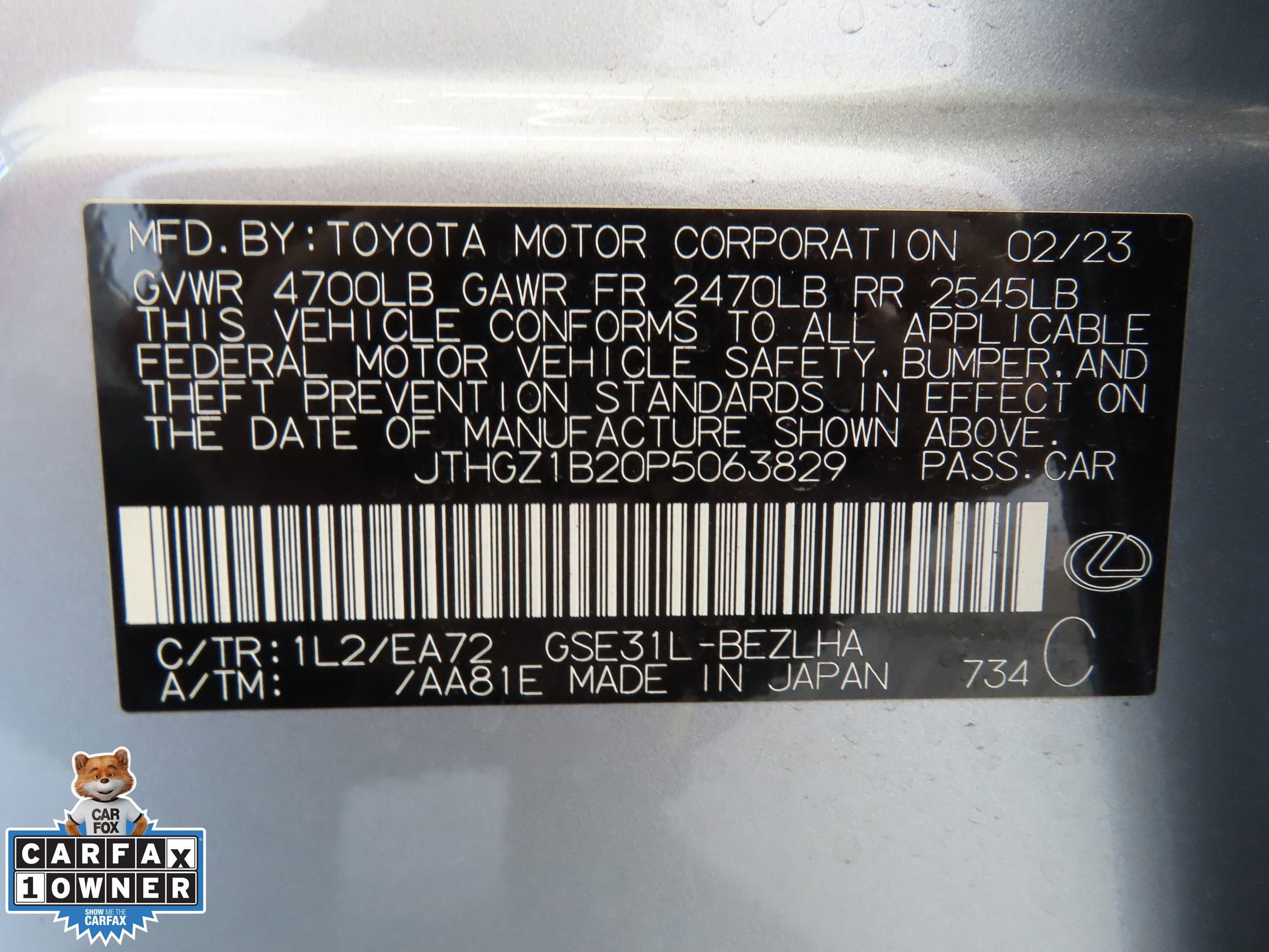 Used 2023 Lexus IS 350 F Sport w/ Memory Package image 31