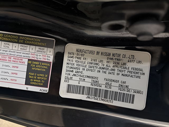 Used 2007 INFINITI G35 Coupe w/ Premium Pkg RWD image 22