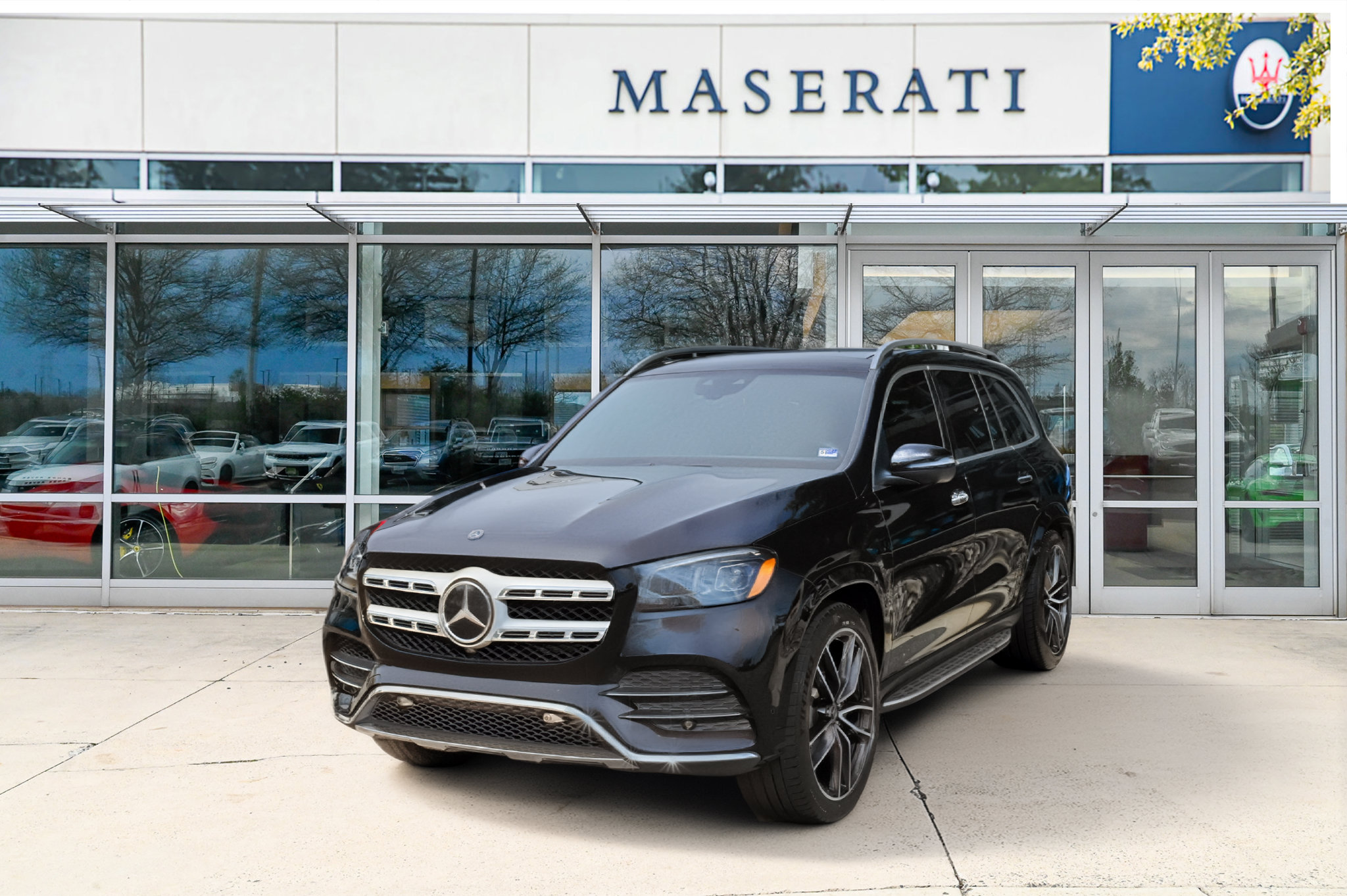 Used 2021 Mercedes-Benz GLS 580 4MATIC image 1