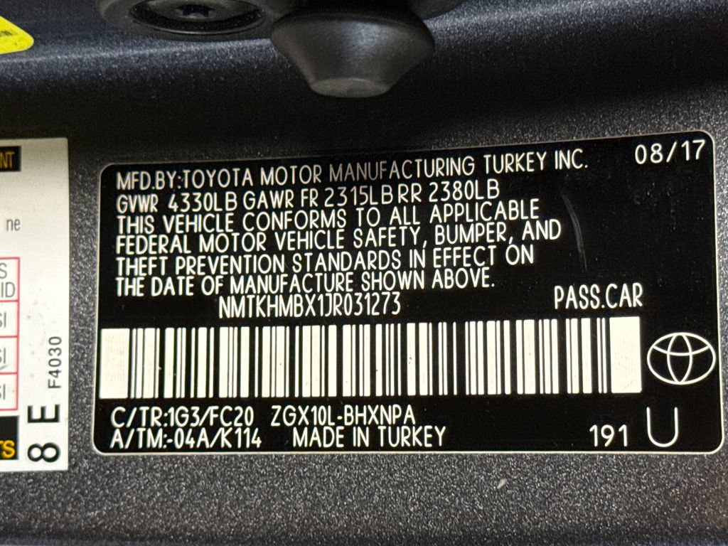 Used 2018 Toyota C-HR XLE FWD image 27