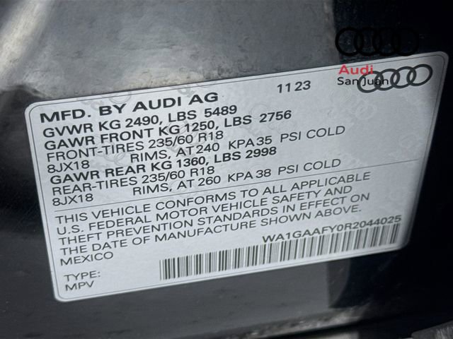 Used 2024 Audi Q5 2.0T Premium w/ Convenience Package image 42