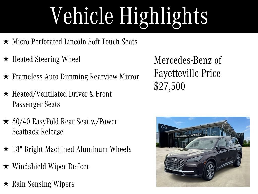 Used 2023 Lincoln Corsair AWD w/ Equipment Group 101A image 12