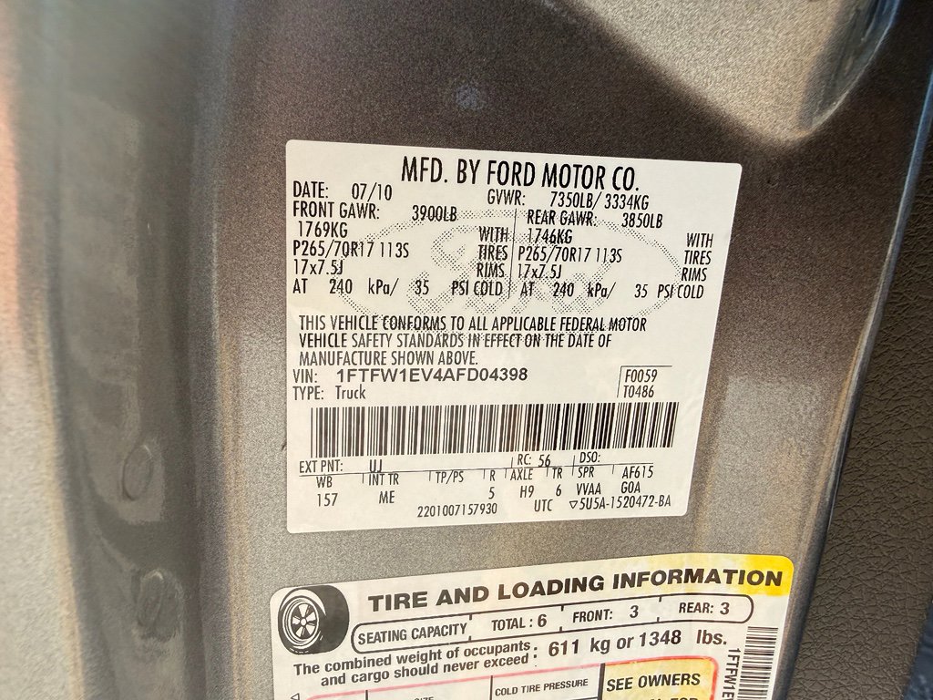 Used 2010 Ford F150 XLT image 21